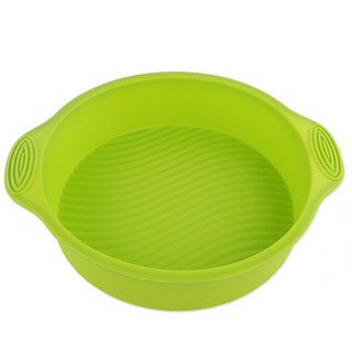 Khuôn Bánh Gato Bông Lan Tròn Bằng Silicon 23cm
