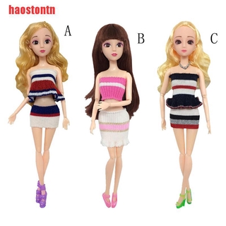 Bộ quần áo len handmade cho búp bê 29-30cm