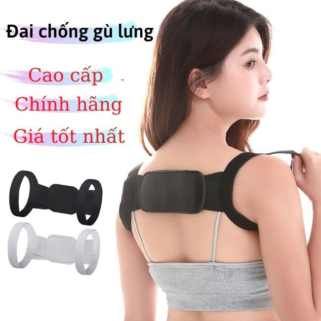 [Đai Chống Gù] Đai Đeo Chống Gù Lưng Đai Đeo Chong Gu Lung Tiêu Chuẩn Nhật Bản