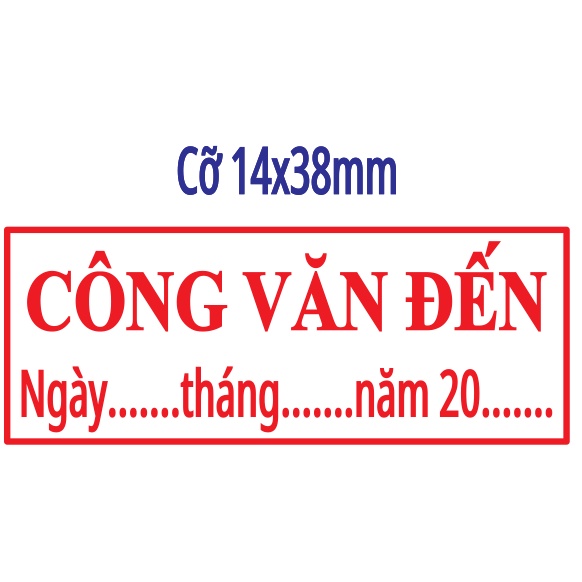 Con dấu CÔNG VĂN ĐI Trodat 4911 (Loại tốt)