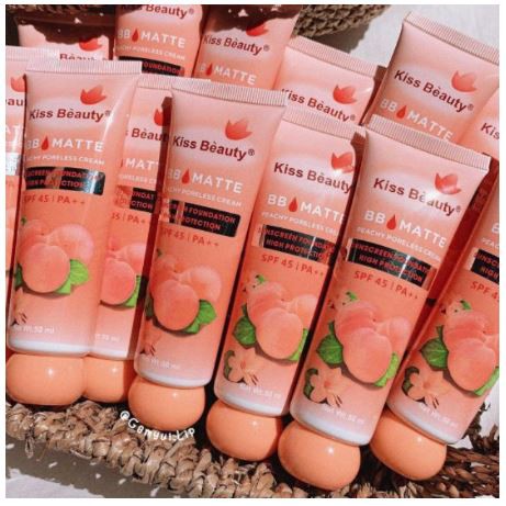 Kem nền BB Matte Kiss Beauty che khuyết điểm và kiềm dầu SPF 45/PA+++