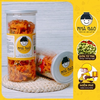 Khô Mực Mix Vị Tôm Yum Cốt Dừa Bơ Tỏi 300g 3in1 Nhà Gạo Ăn Vặt Vừa Ngon Vừa Rẻ