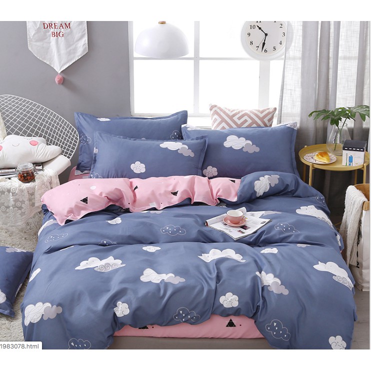 ORDER: Ga trải giường các mẫu màu xanh siêu xinh