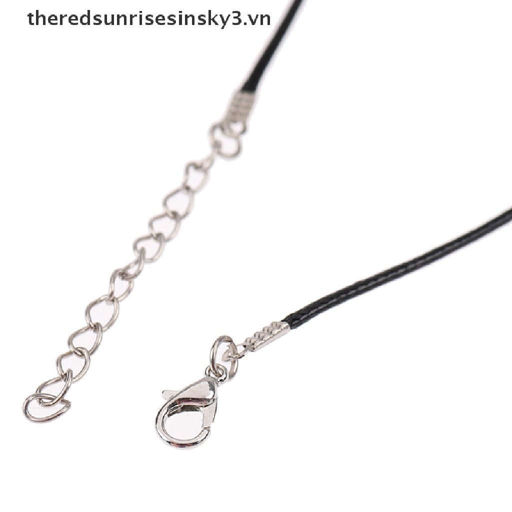 Bộ Vòng cổ Da Bện 10 45cm