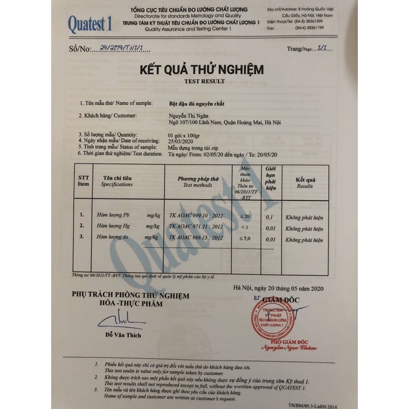 BỘT ĐẬU ĐỎ DƯỠNG DA 100g