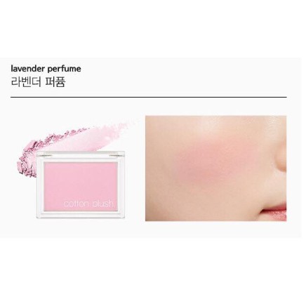 Phấn Má Hồng [Missha] Cotton Blush - Lavender Perfume 4g