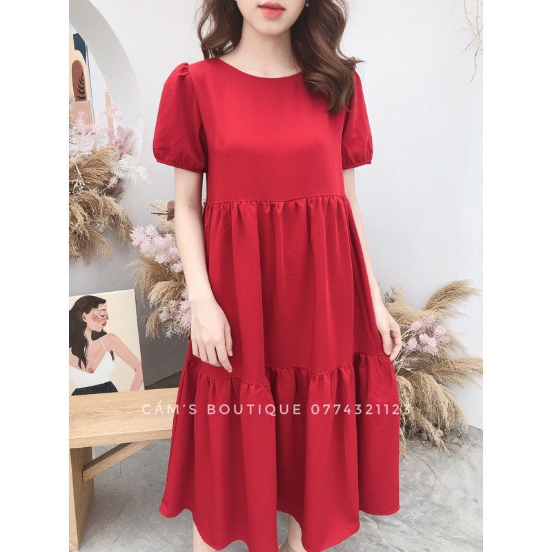 Đầm 3 tầng baby doll