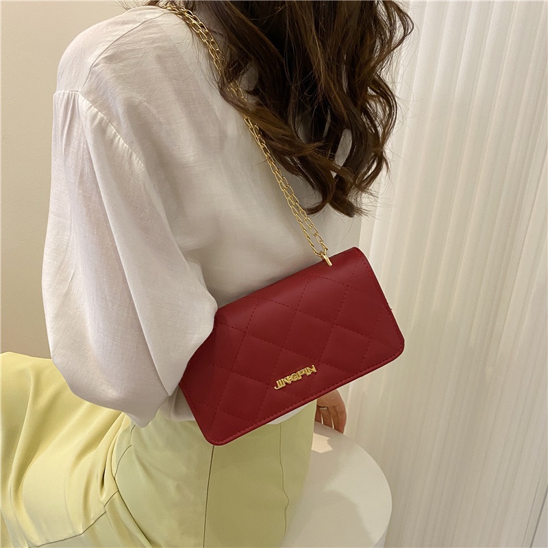 Túi Đeo Vai Hình Vuông Cỡ Nhỏ Phong Cách Hàn Quốc Thời Trang Mùa Xuân Cho Nữ