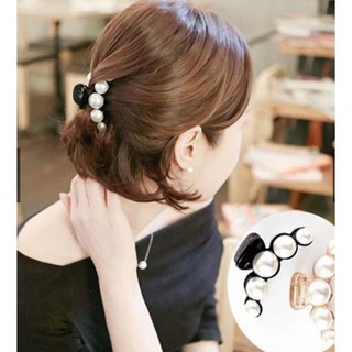 Kẹp tóc càng cua hạt ngọc bao đẹp