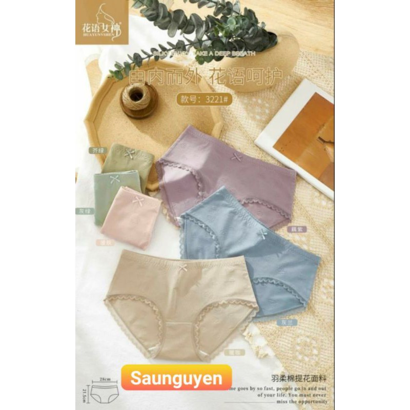 Quần lót nữ cotton đẹp