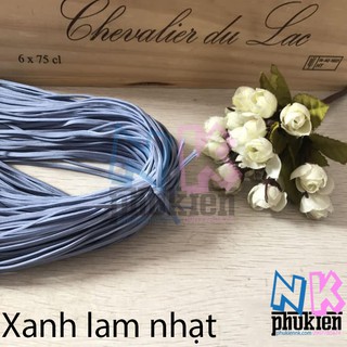 Chun thẳng làm cột tóc handmade kích thước 3mm cuộn 5m