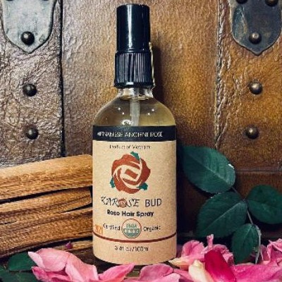 KAROSE BUD - XỊT DƯỠNG TÓC HOA HỒNG HỮU CƠ