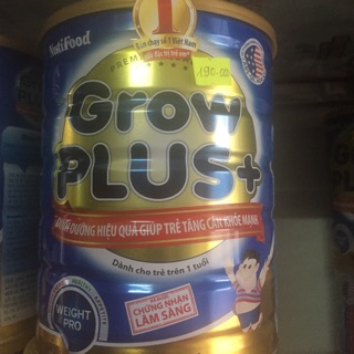 Sữa grow plus +  xanh