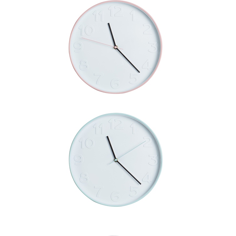 Đồng Hồ Treo Tường ARTBOX Hàn Quốc Màu Hot Pink Kích Thước Lớn