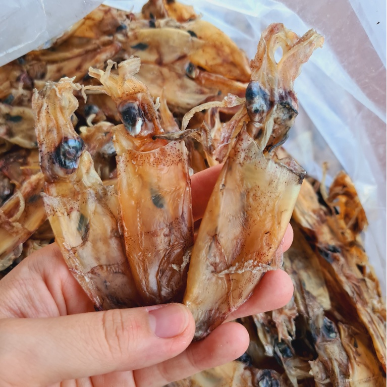 500Gr Khô Mực Chuối - Khô Mới Thơm Rim, Chiên, Nấu Súp Ngon Bổ Rẻ - Đặc Sản Thịnh Long JoJo Seafood