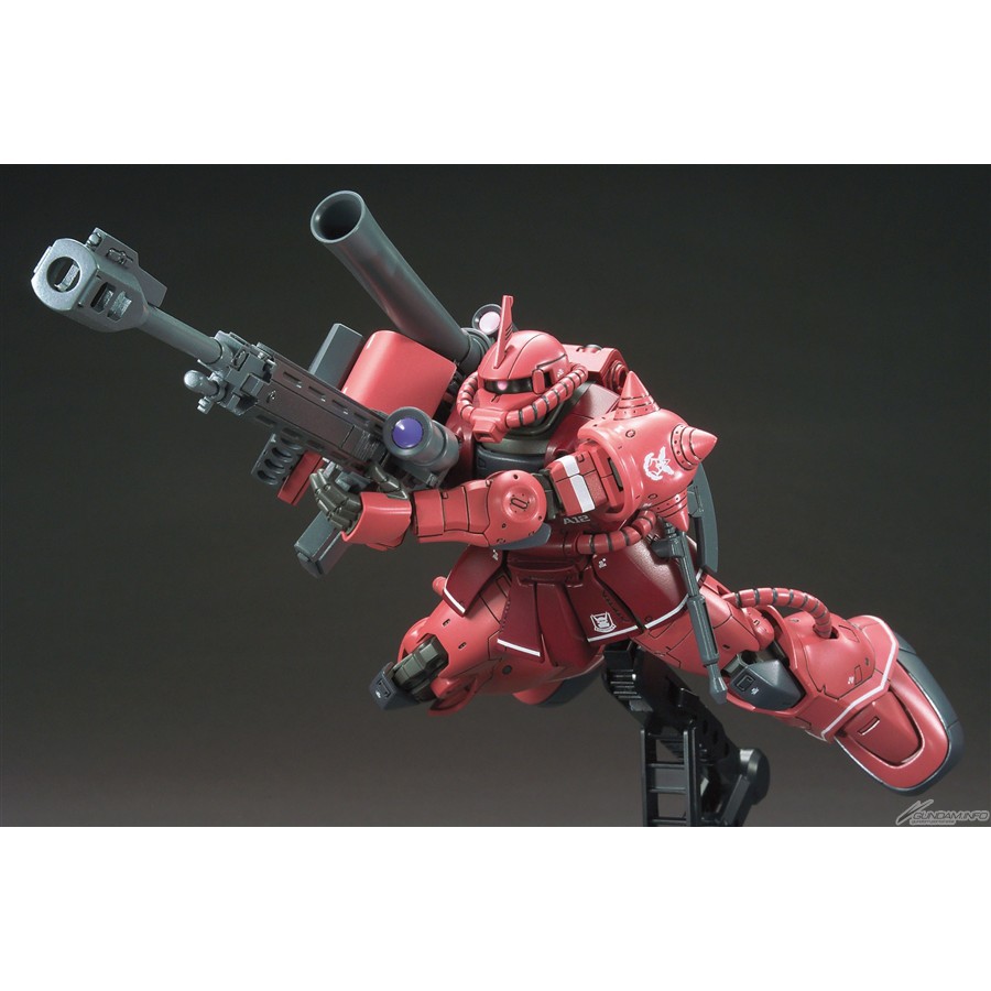 Mô Hình Lắp Ráp HG GTO Zaku II Red Comet