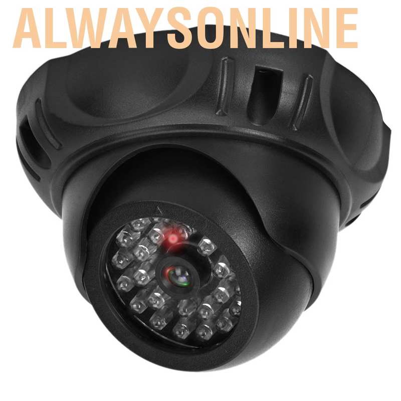 Mô Hình Camera An Ninh Quay 360 Độ Có Đèn LED