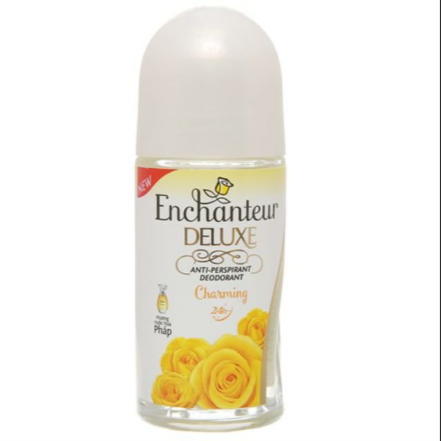 Lăn khử mùi Enchanteur Deluxe Charming 50ml ( nước trong)