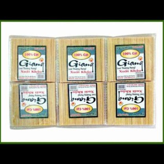 Vỉ 30 gói tăm giang
