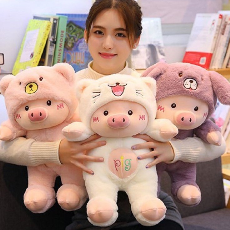 Gấu bông heo PIG cosplay siêu cưng