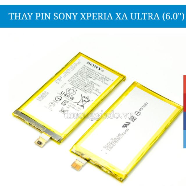 Pin sony xperia XA ULTRA xịn bảo hành 6 tháng