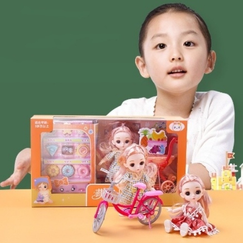 Đồ chơi búp bê công chúa chibi cho bé gái, đồ chơi nhập vai trẻ em Mumbaby 23