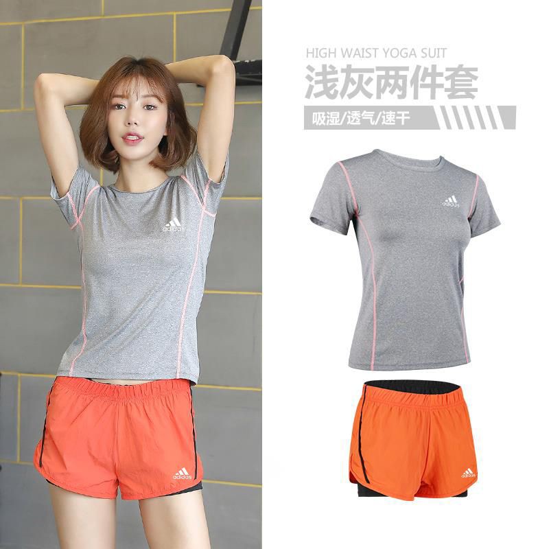 Set Áo Thun Tay Ngắn + Quần Short Thể Thao Adidas 7 Màu Lựa Chọn Hợp Thời Trang