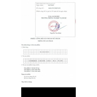 Combo nám- tàn nhang - đồi mồi