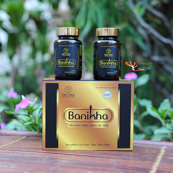 [Chính hãng] Viên nang Đông trùng hạ thảo Banikha Thiên Phúc 2 lọ ( 60 viên) | BigBuy360 - bigbuy360.vn