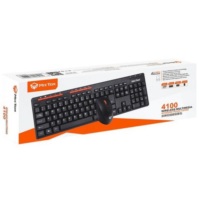Thanh lý vài trăm  bộ bàn phím chuột không dây mt-4100