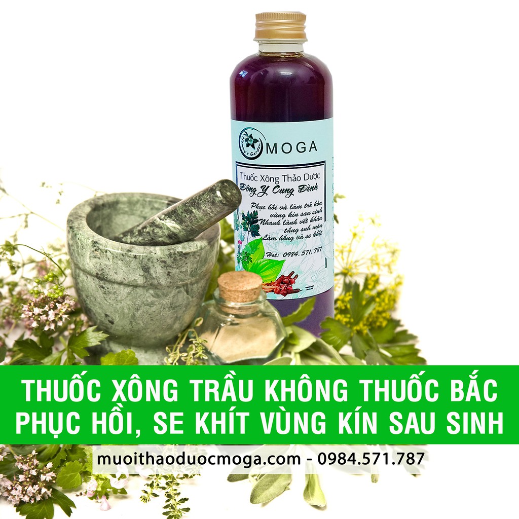 Thuốc Xông Trầu Không Thuốc Bắc - Phục Hồi Se Khít Vùng Kín Sau Sinh