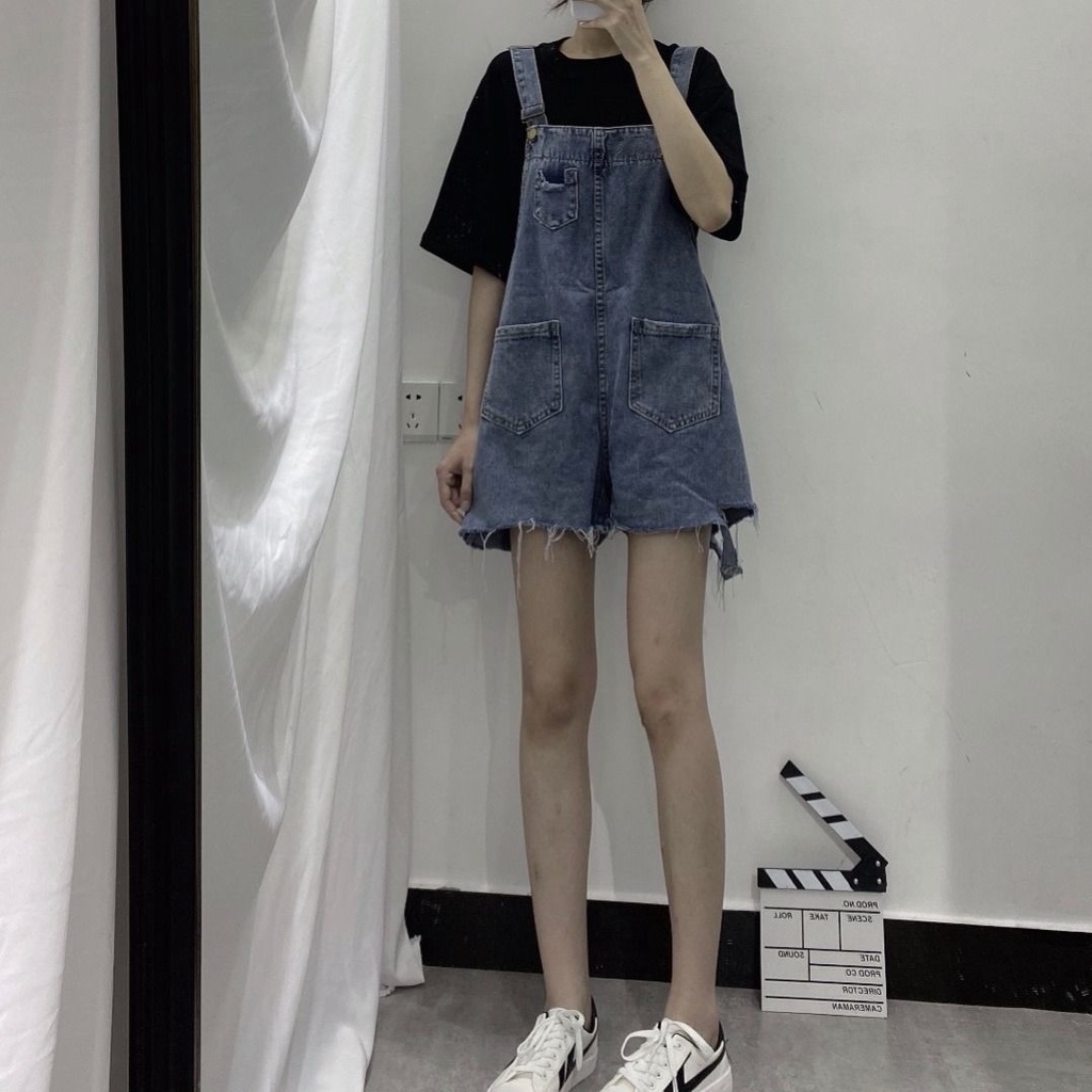 Quần yếm jeans ống rộng lưng cao thời trang cho nữ ，quần yếm nữ，Yếm jeans，Quần bò yếm rách，yếm quần ngắn，yếm quần cho nữ màu xanh nước biển，Yếm vải màu xanh，yếm jean nữ，yếm đùi，Yếm sort bigsize，quần bò yếm bé gái lớn，Yếm váy bầu bò，set yếm quần nữ