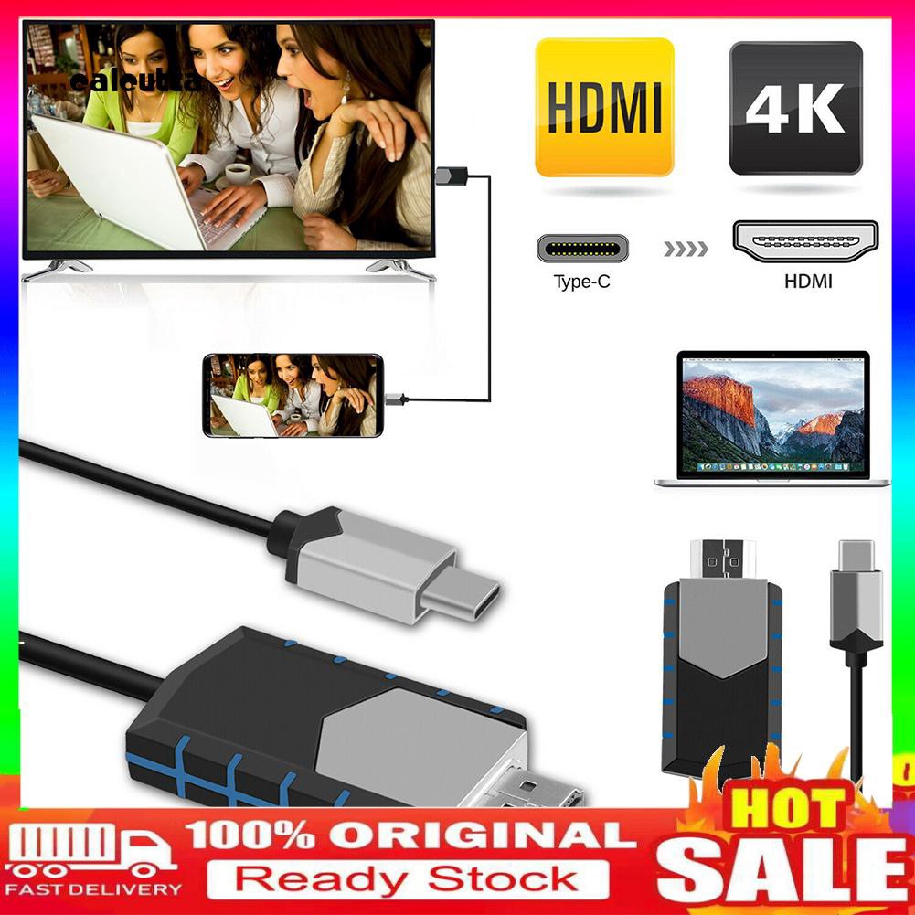 Dây Cáp Chuyển Đổi Từ Giác Cắm Type-C Sang Cổng Hdmi 4k