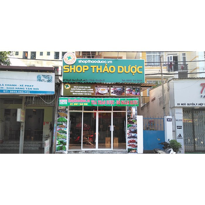 Combo 2 gói khổ qua rừng thái lát shop thảo dược  - Mướp đắng rừng thái lát sấy khô hút chân không