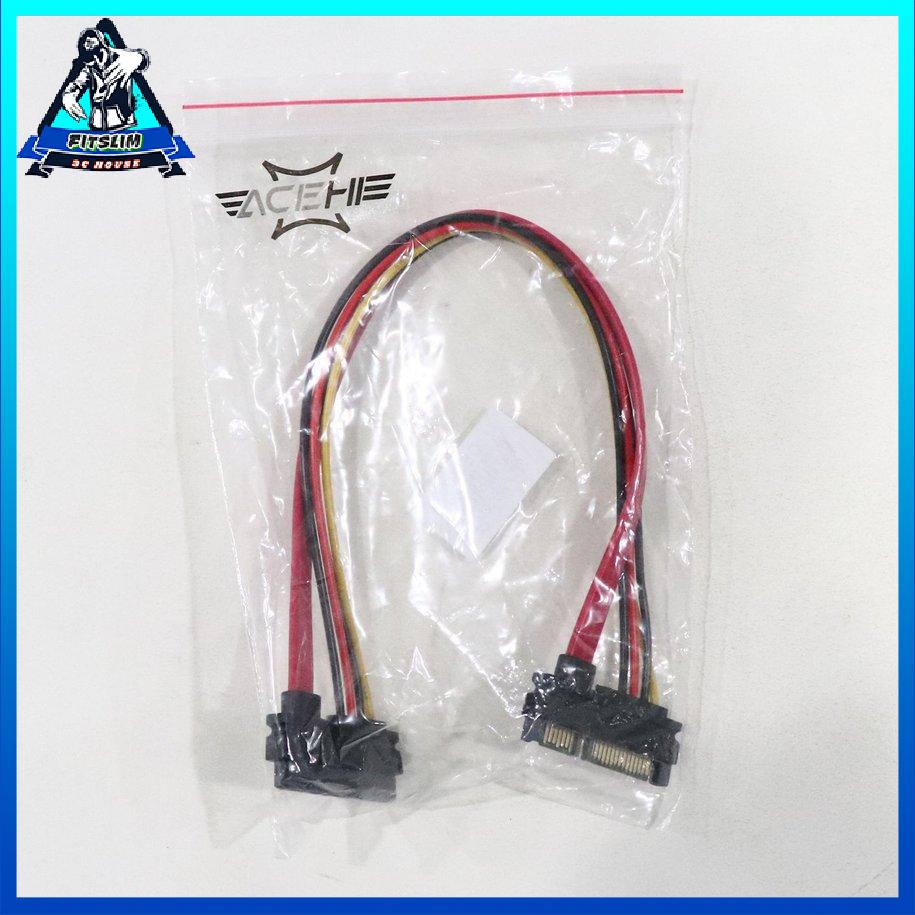 Cáp dữ liệu 22 chân Nối tiếp SATA Power Combo Mở rộng Cáp nối tiếp Bộ điều hợp [8/4]