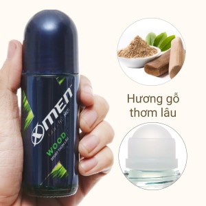 Lăn khử mùi nam XMEN Wood Sport / Lăng nách XMEN Fire Active 50ml 48H