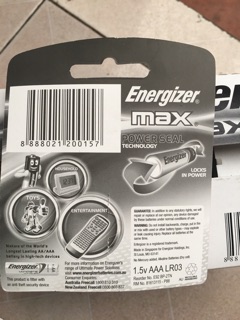 pin aaa lr03 energizer alkaline