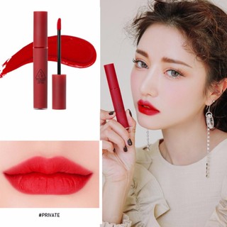 Son 3ce velvet lip tint-son kem lỳ 3ce -private ( đỏ lạnh)