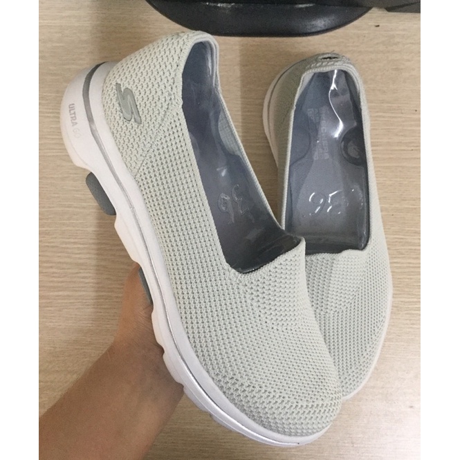Giày búp bê len Skecher nữ, không bai xù, siêu mềm êm