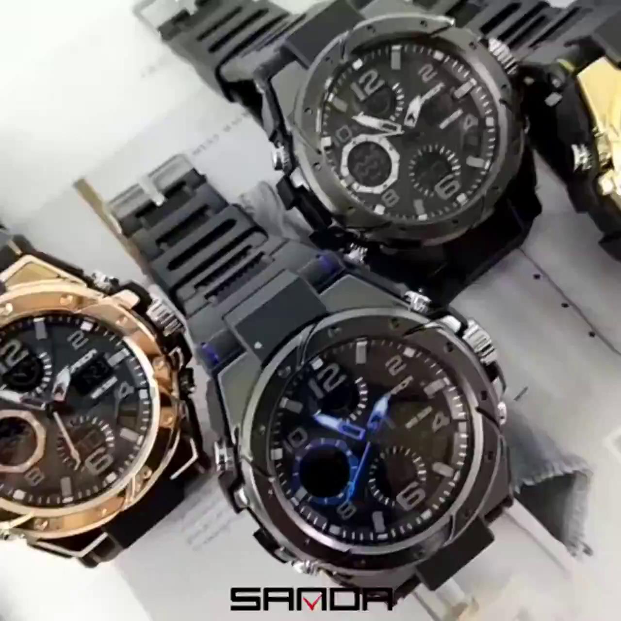 Đồng hồ Nam SANDA 6008 JAPAN Chuẩn Bền Quân Đội, 2 Máy Chạy Song Song, Chống Nước Bảo Hành Toàn Quốc 12 Tháng | BigBuy360 - bigbuy360.vn