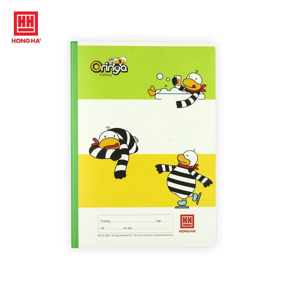 Vở 4 Ô ly 48 trang School Oringa Galaxy độ trắng cao (0560)