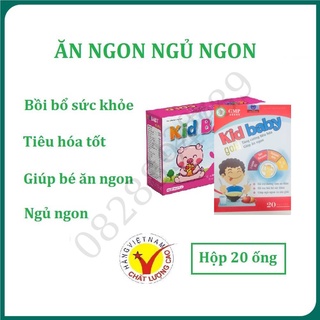 Siro Kid Baby Gold hộp 20 ống, Hỗ trợ tăng cường tiêu hóa, bồi bổ sức khỏe, giúp ăn ngon ngủ ngon