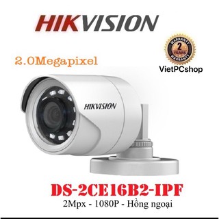Camera Hikvision 2Mpx/1080P, siêu nhạy sáng,  hồng ngoại ban đêm