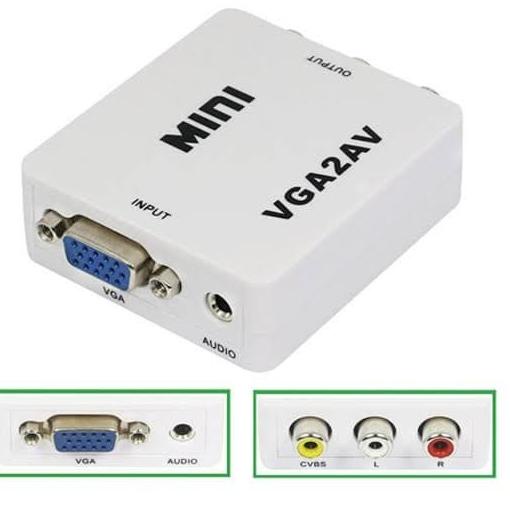 ➹ Bộ chuyển đổi VGA sang AV/AV/VGA ➽