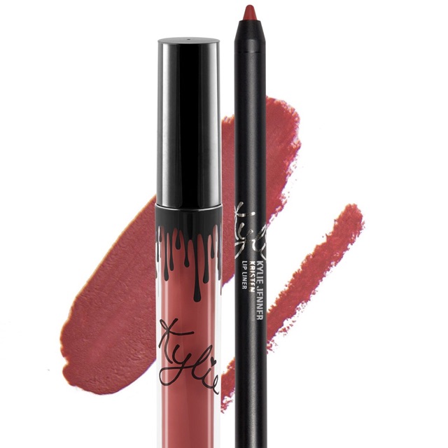 Kylie matte lip kit màu Kristen