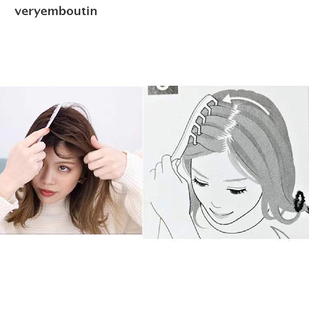 [Hàng mới về] Lược hình chữ Z tạo kiểu tóc xoăn cho nữ