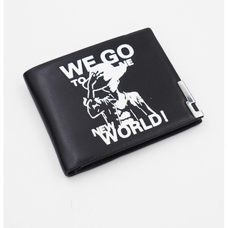 Ví tiền in hình nhân vật Anime One Piece độc đáo