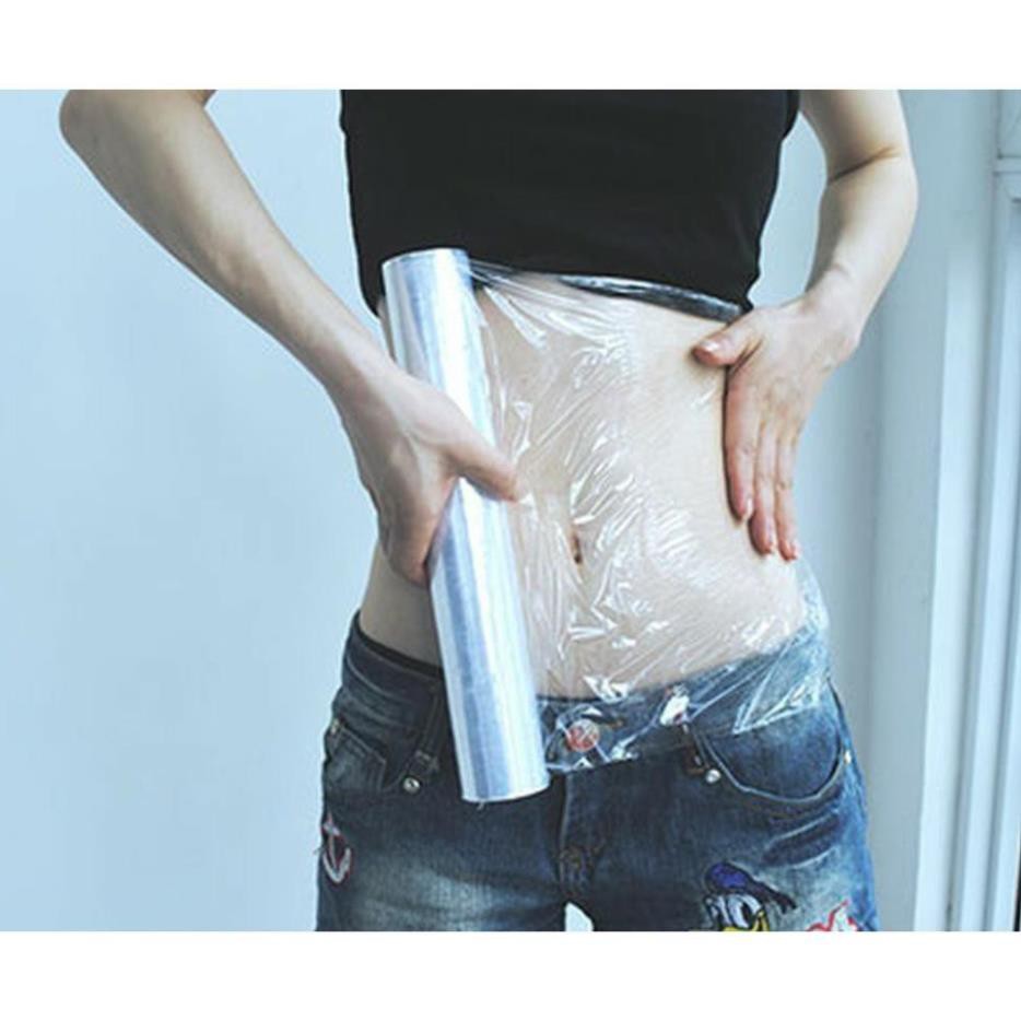 Cuộn nilong quấn bụng giảm béo 1kg cầm vừa tay chuyên dùng cho spa, giảm mỡ bụng, giảm béo bụng