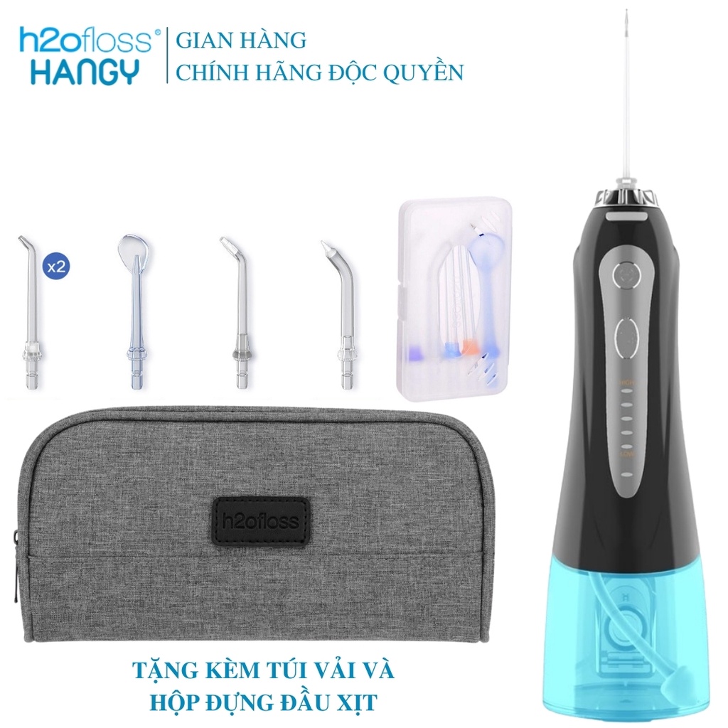 [Combo 2] Máy tăm nước h2ofloss HF- 9P phiên bản 2021 vượt trội nhập khẩu Hangy