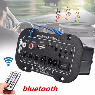 Bộ mạch khuếch đại điện tử 
 Hifi Basscó cổng cắm USB 
 kèm remote